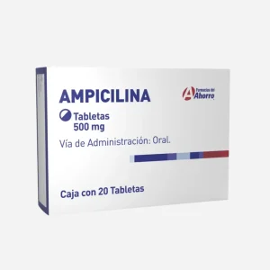 Ampicilina tabletas 500 mg