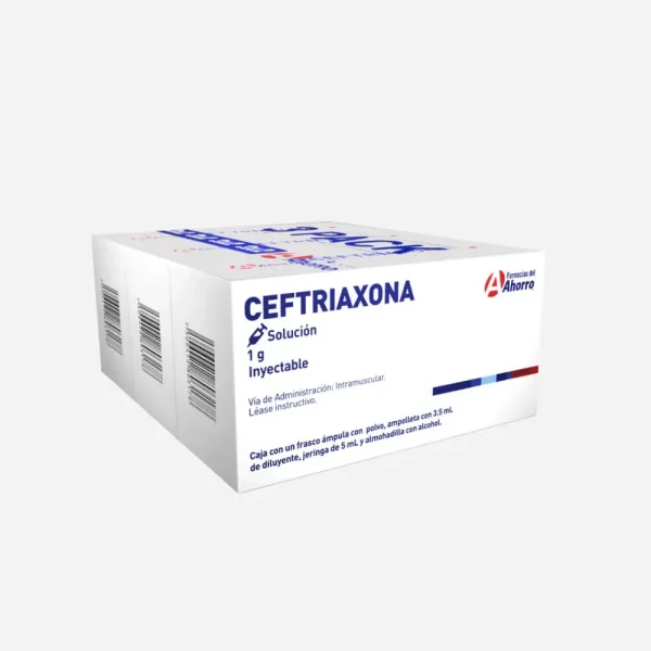 Ceftriaxona 1g 3.5ml