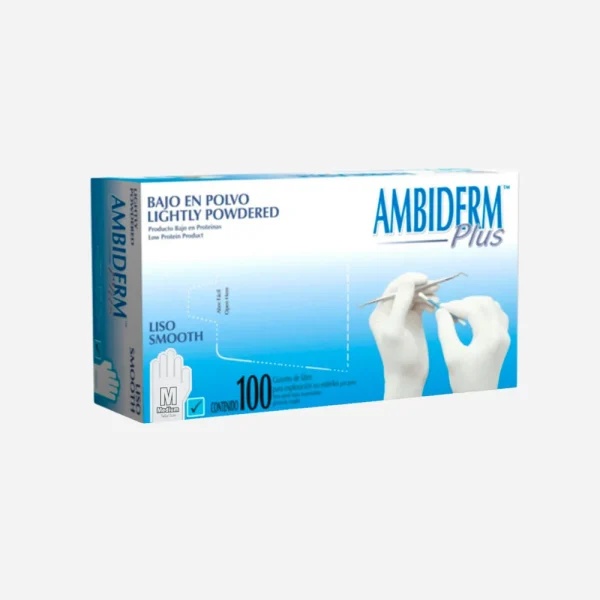 Guante no esteril mediano