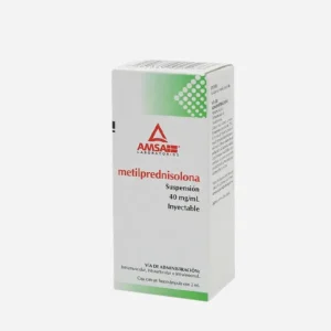 Metilprednisolona suspensión 40 mg / ml