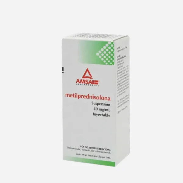 Metilprednisolona suspensión 40 mg / ml