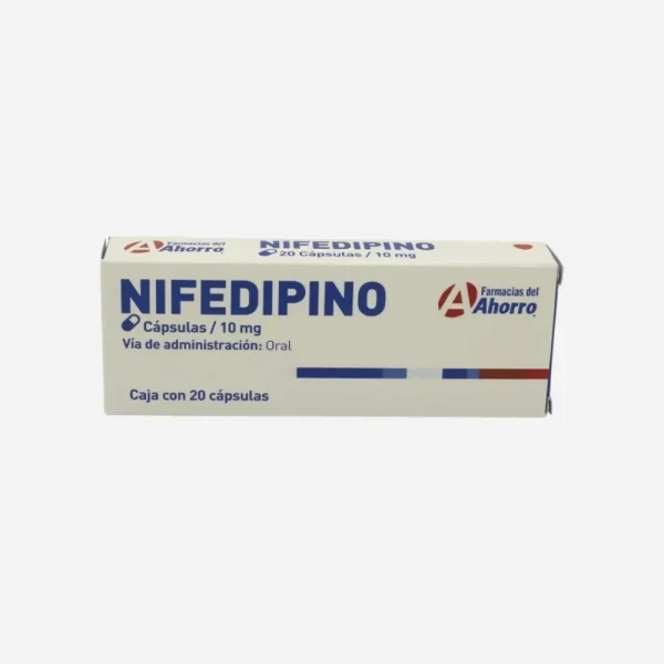 Caja Nifedipino 10 mg