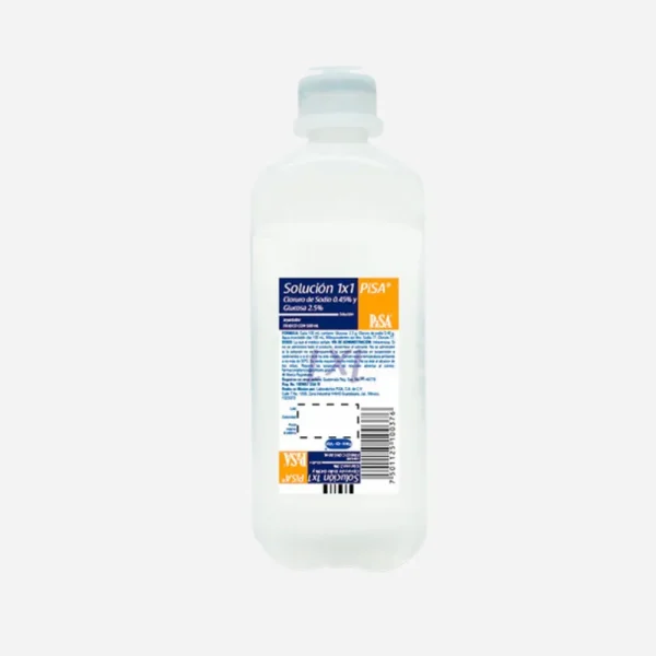 Solución DX-CS cloruro de sodio y glucosa 500 ml