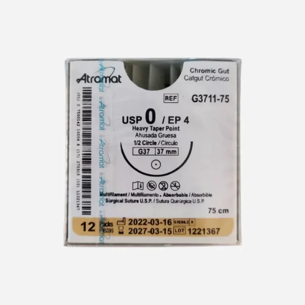 Sutura Crómico 0
