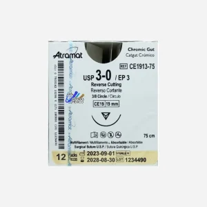 Sutura Crómico 3 - 0