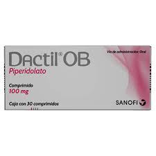 dactil OB piperidolato 100mg tabletas