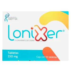 Clonixinato de lisina tabletas 250 mg