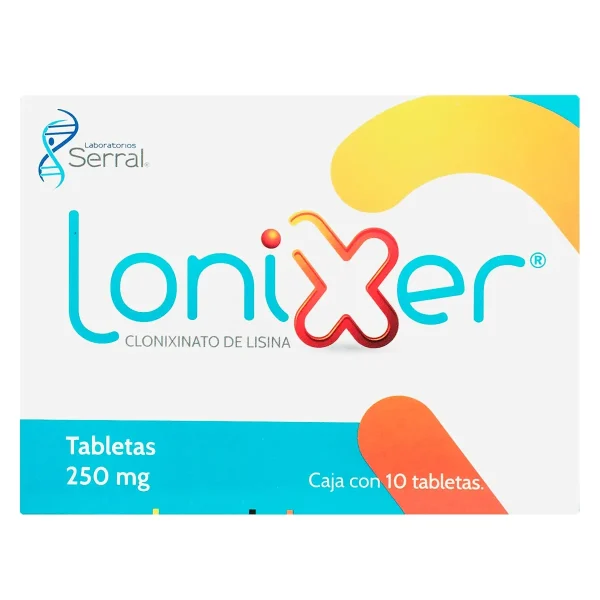 Clonixinato de lisina tabletas 250 mg