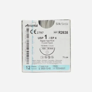 Sutura Seda libre 1 con aguja