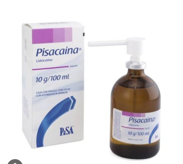 Lidocaina en spray al 10% 10g/100ml